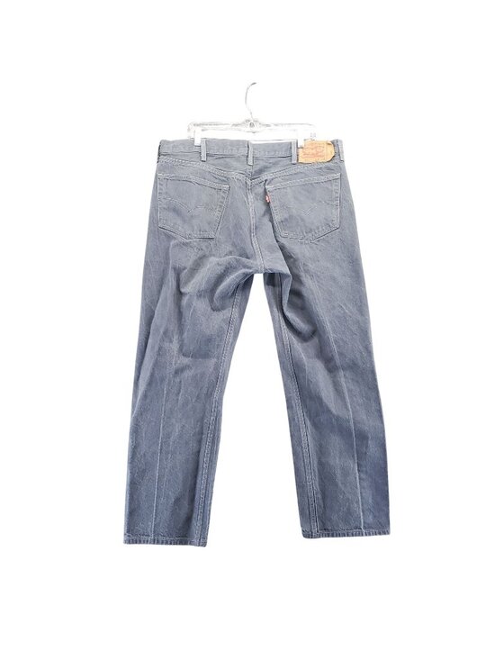 Levi's Other - Levis Jeans Mens 42x32 Gray 501 Original Button Fly Straight *Read*